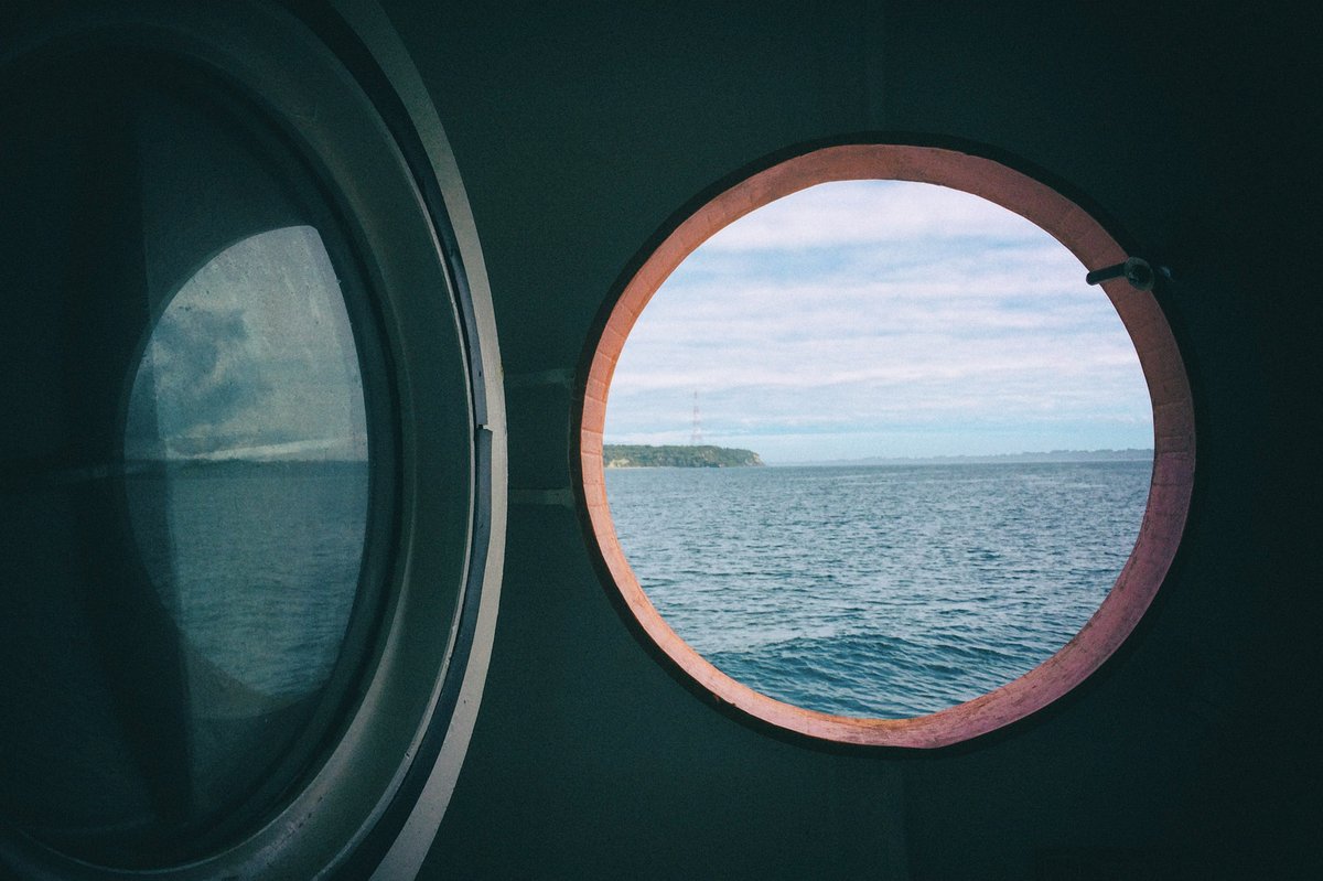 On the ferry in Tierra del Fuego, 2014, 2025